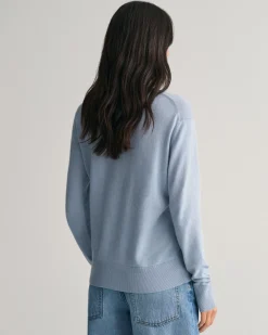 Fine Knit Crew Neck Sweater