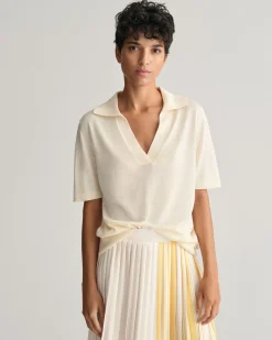 Fine Knit Short Sleeve Rugger