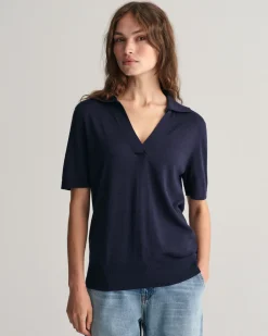 Fine Knit Short Sleeve Rugger
