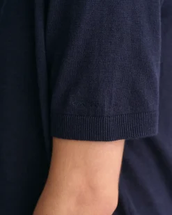 Fine Knit Short Sleeve Rugger