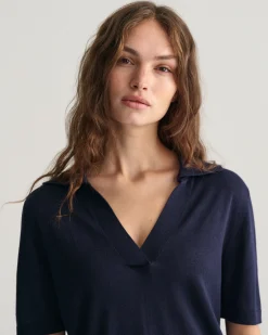 Fine Knit Short Sleeve Rugger