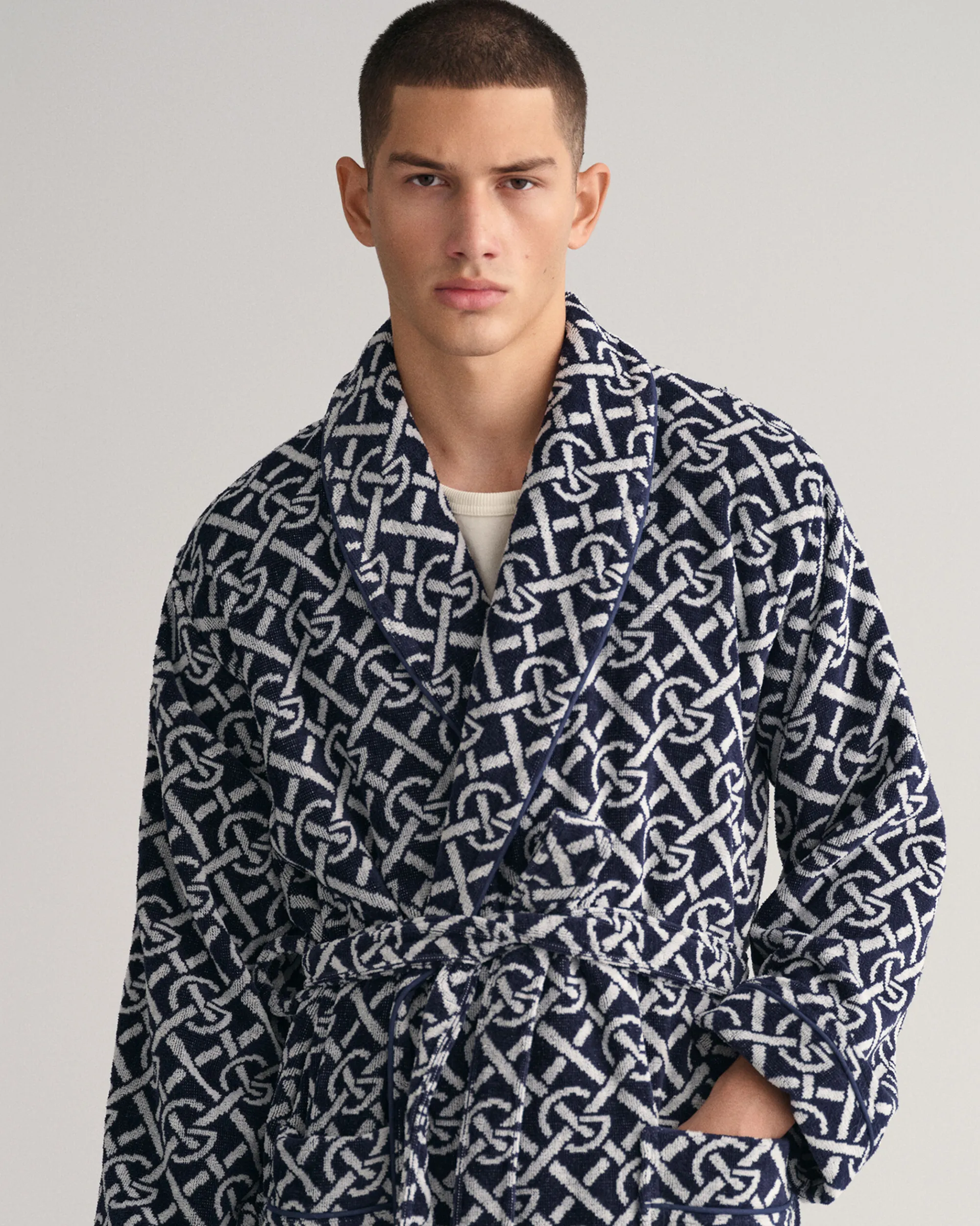 G Patterned Robe