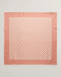 G Patterned Silk Scarf