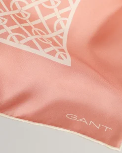 G Patterned Silk Scarf