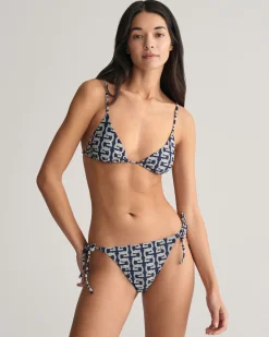 G Patterned Triangle Top