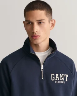 GANT Arch Graphic Half-Zip Sweatshirt