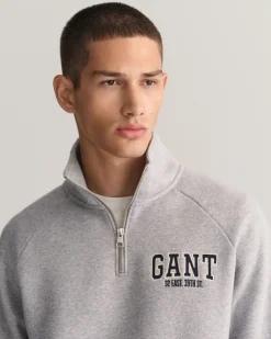 GANT Arch Graphic Half-Zip Sweatshirt