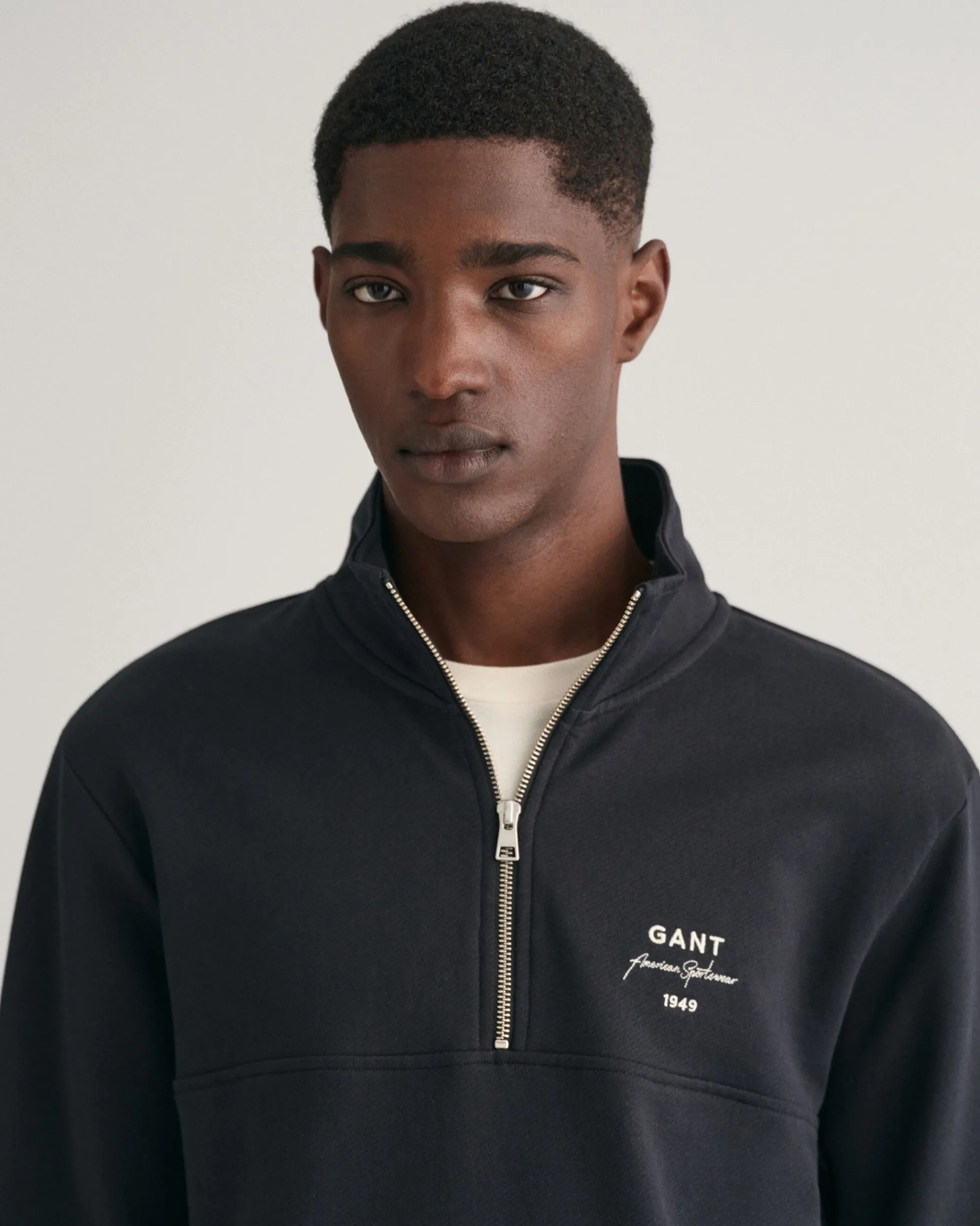 GANT Script Graphic Half-Zip Sweatshirt