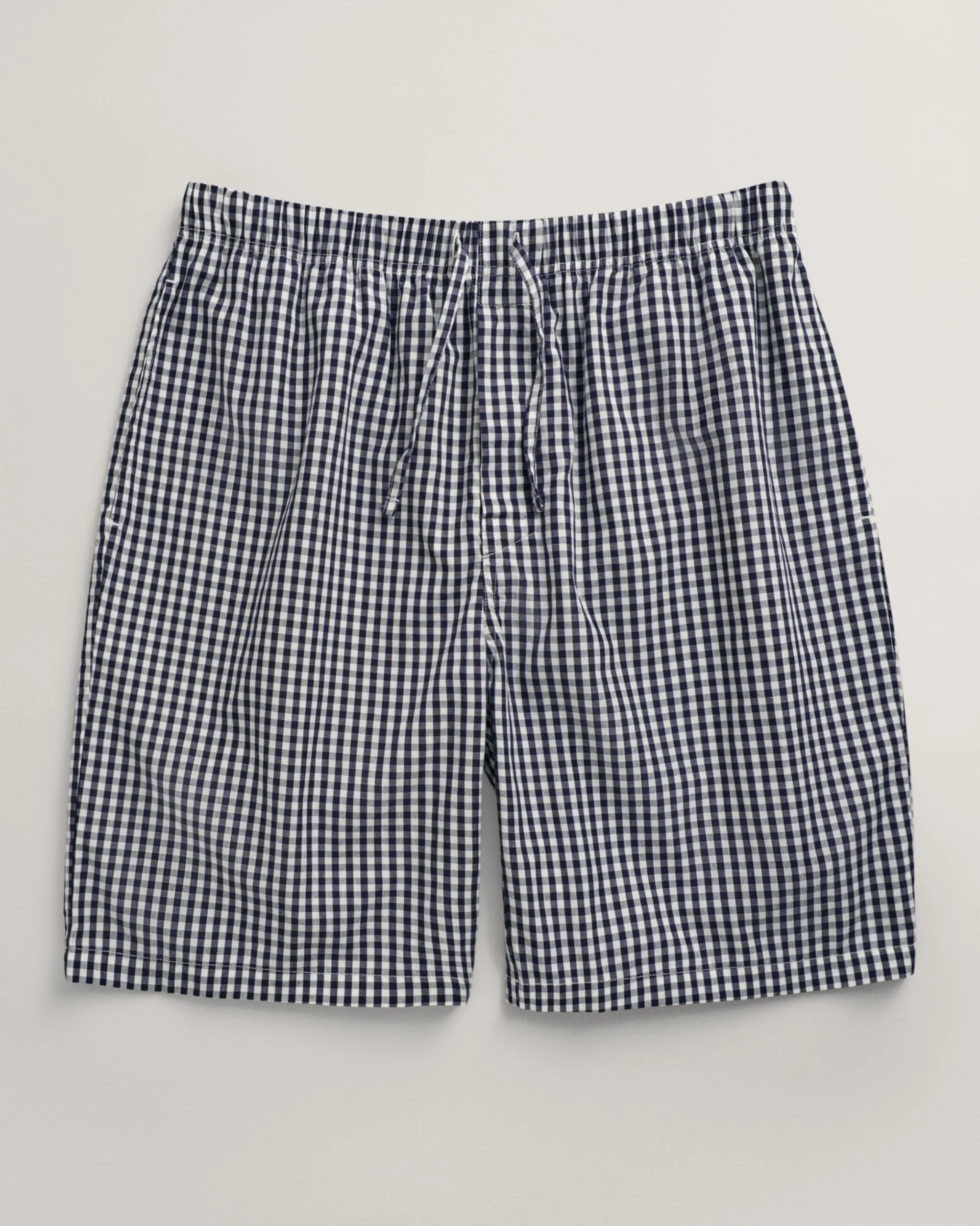 Gingham Checked Pajama Shorts