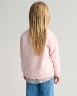 Girls Heart Graphic Crew Neck Sweatshirt