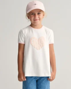 Girls Heart Graphic T-Shirt