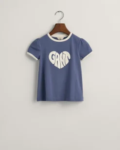 Girls Heart Graphic T-Shirt