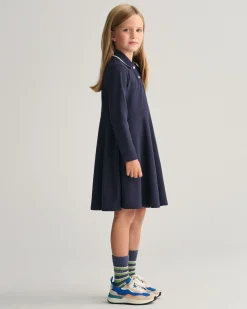 Girls Piqué Spin Dress