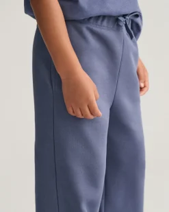 Girls Wide Leg Jersey Pants