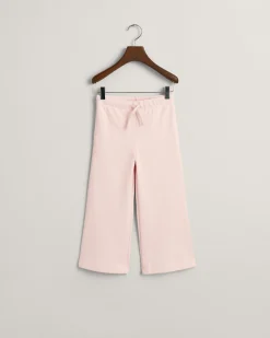 Girls Wide Leg Jersey Pants