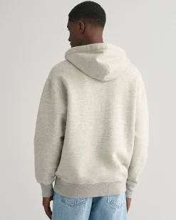Graphic Melange Hoodie