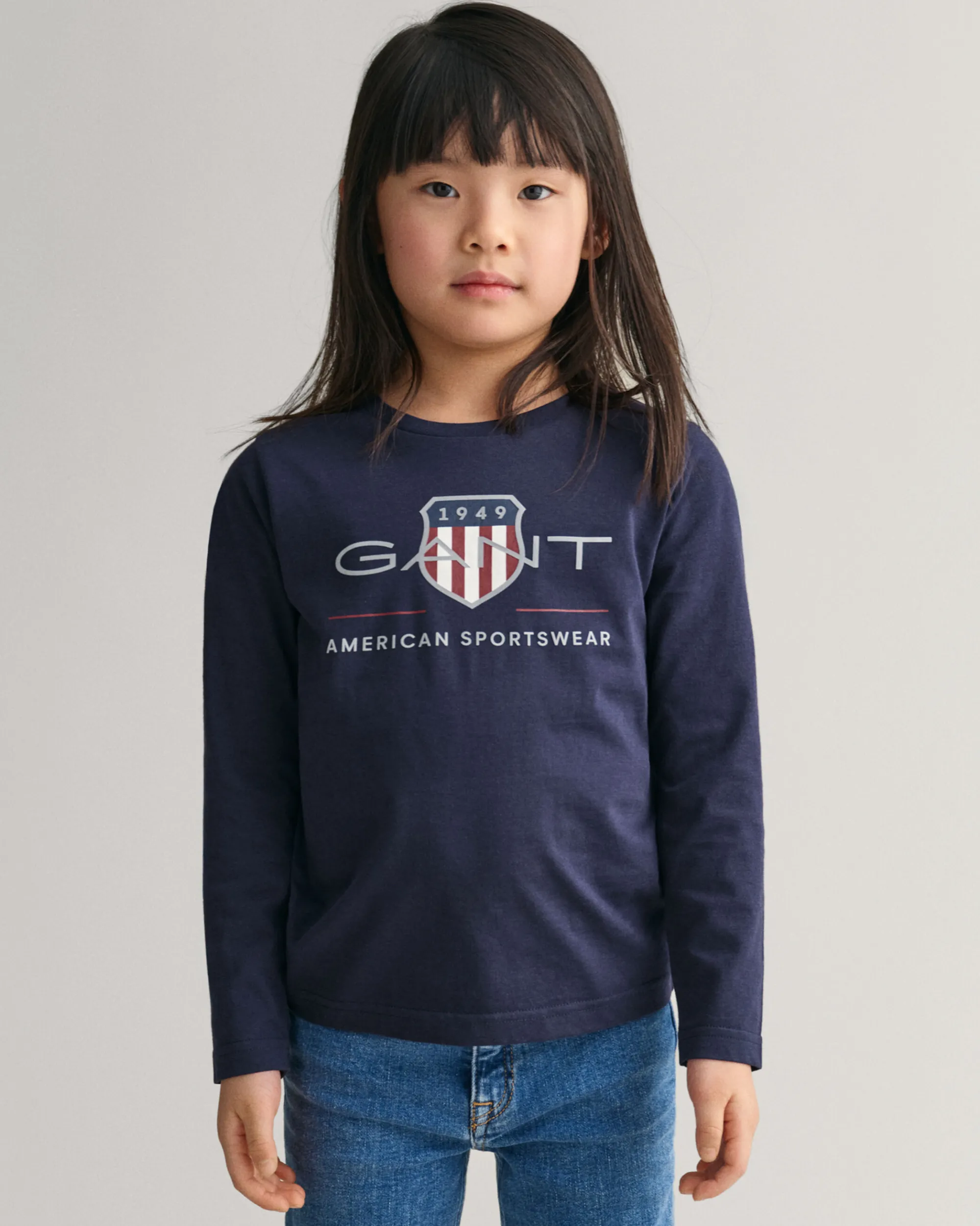 Kids Archive Shield Long Sleeve T-Shirt