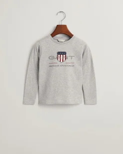 Kids Archive Shield Long Sleeve T-Shirt
