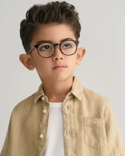Kids Linen Short Sleeve Shirt