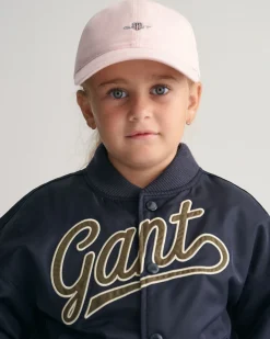 Kids Script Graphic Varsity Jacket