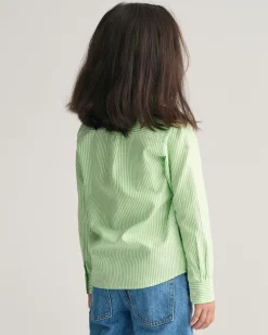 Kids Shield Striped Oxford Shirt