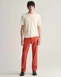 Knitted Cotton Linen T-Shirt