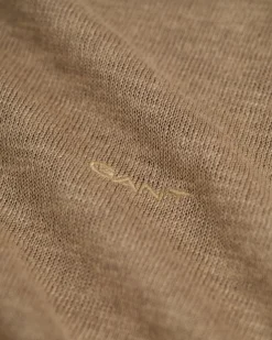 Knitted Cotton Linen T-Shirt