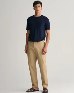 Knitted Cotton Linen T-Shirt
