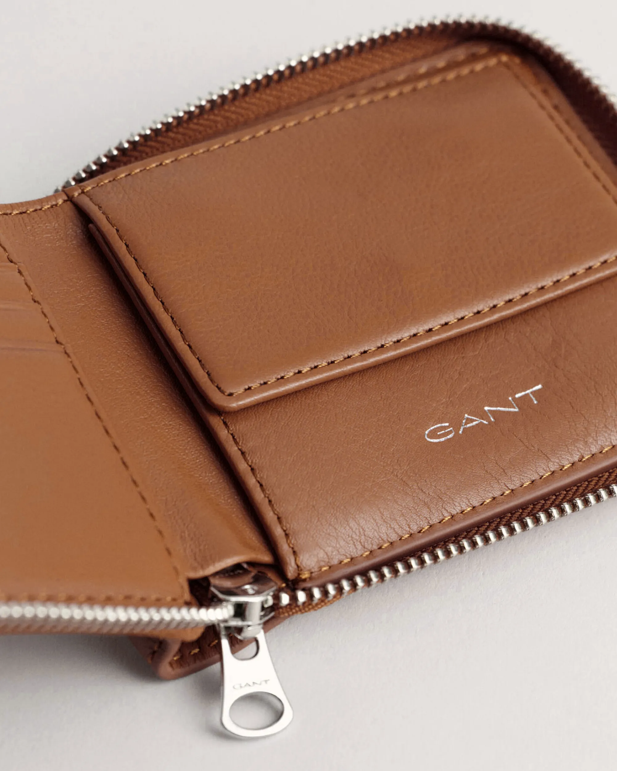 Leather Zip Wallet