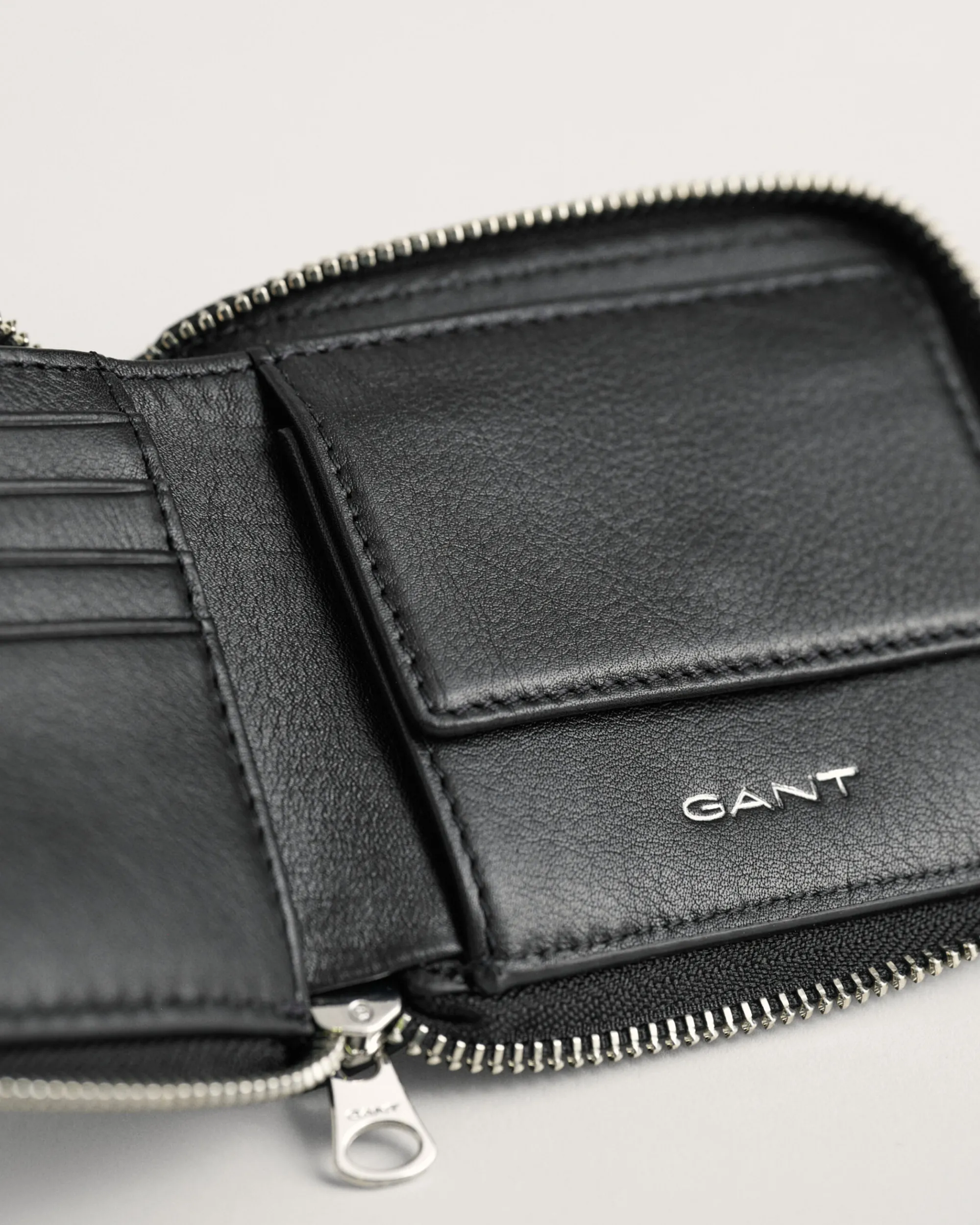 Leather Zip Wallet