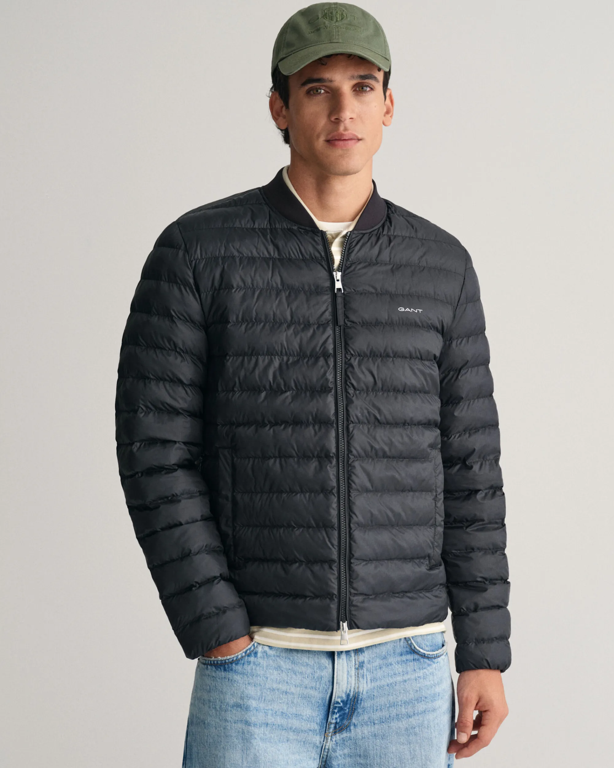 Light Padded Bomber Jacket
