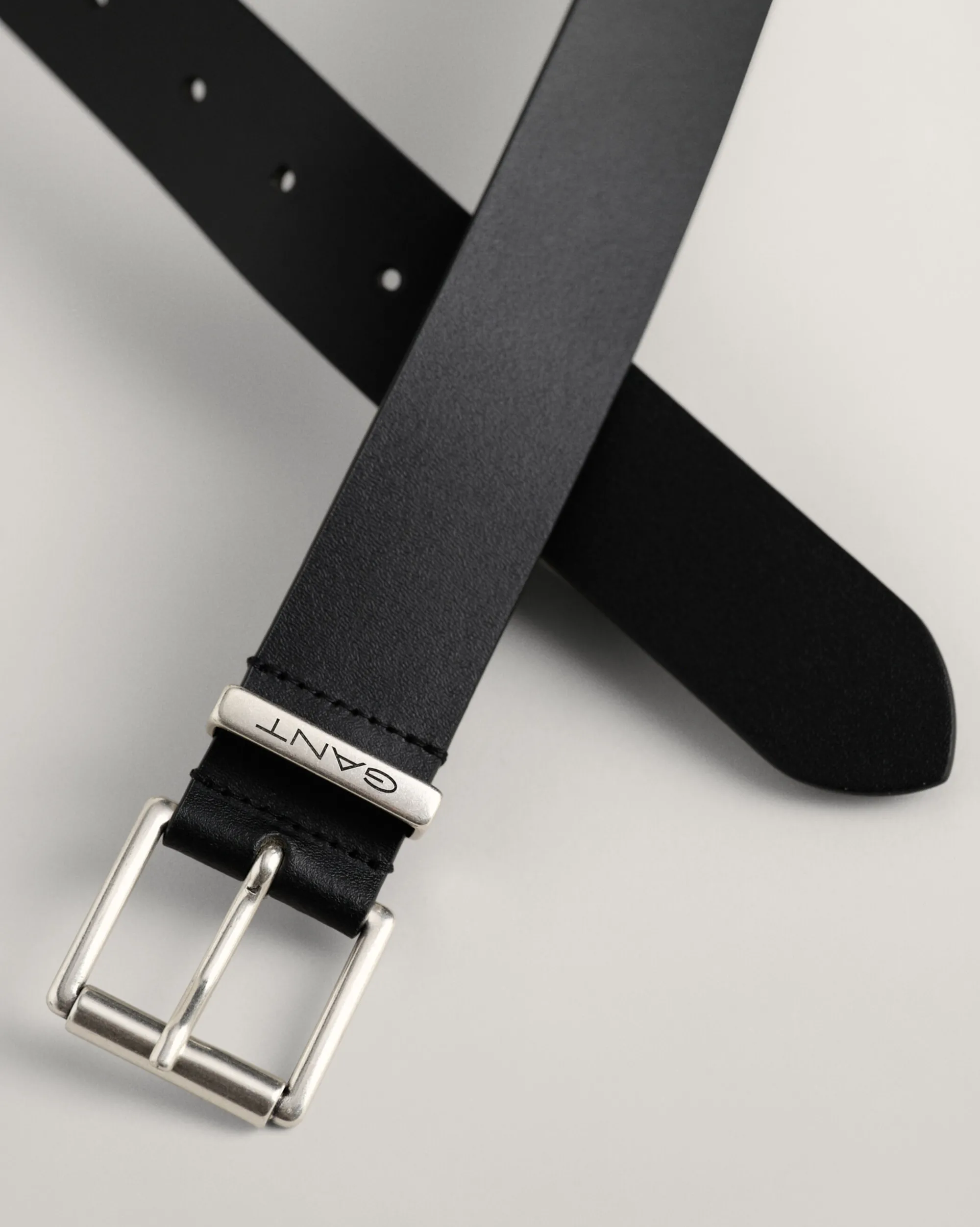 Logo Leather Belt