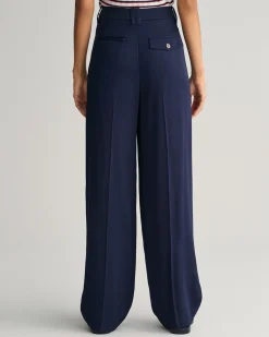 Loose Fit Low-Waisted Wide Leg Chinos