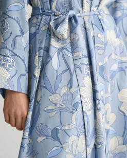 Magnolia Print Shirt Dress
