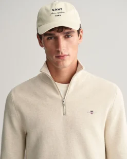 Milano Knit Cotton Half-Zip Sweater