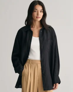 Oversized Linen Shirt