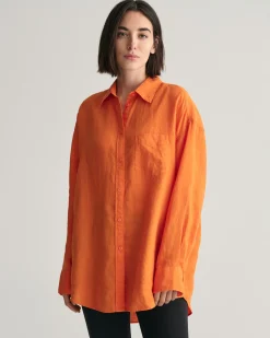 Oversized Linen Shirt