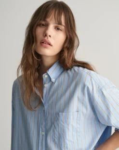 Oversized Striped Luxury Oxford Shirt