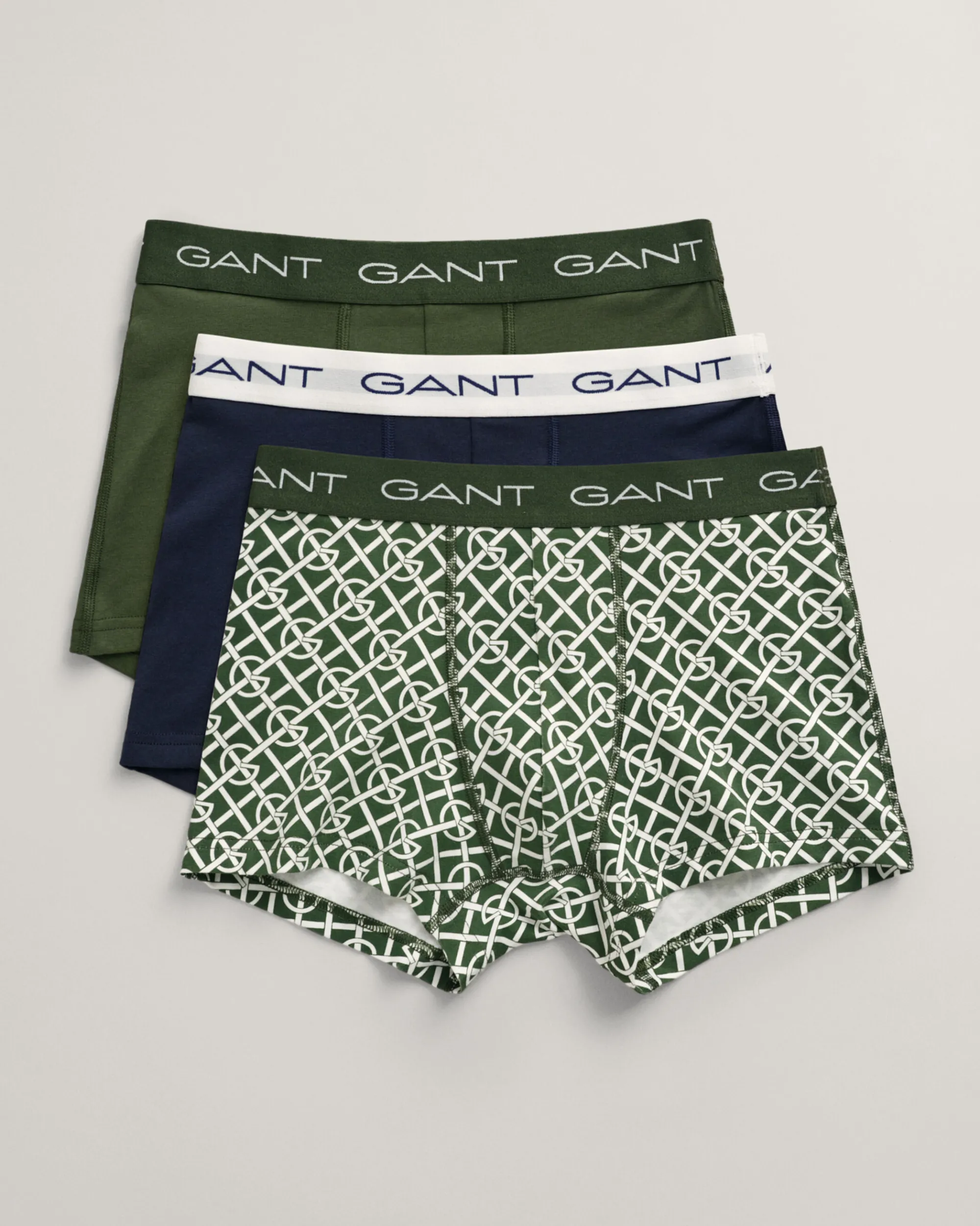 3-Pack G Patterned Trunks