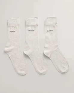 3-Pack Mercerized Cotton Socks