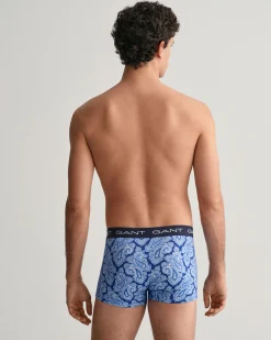 3-Pack Paisley Print Trunks