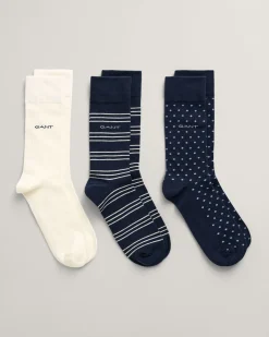 3-Pack Patterned Socks