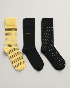 3-Pack Patterned Socks