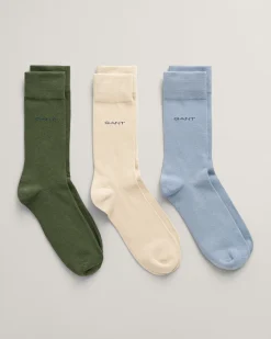 3-Pack Soft Cotton Socks