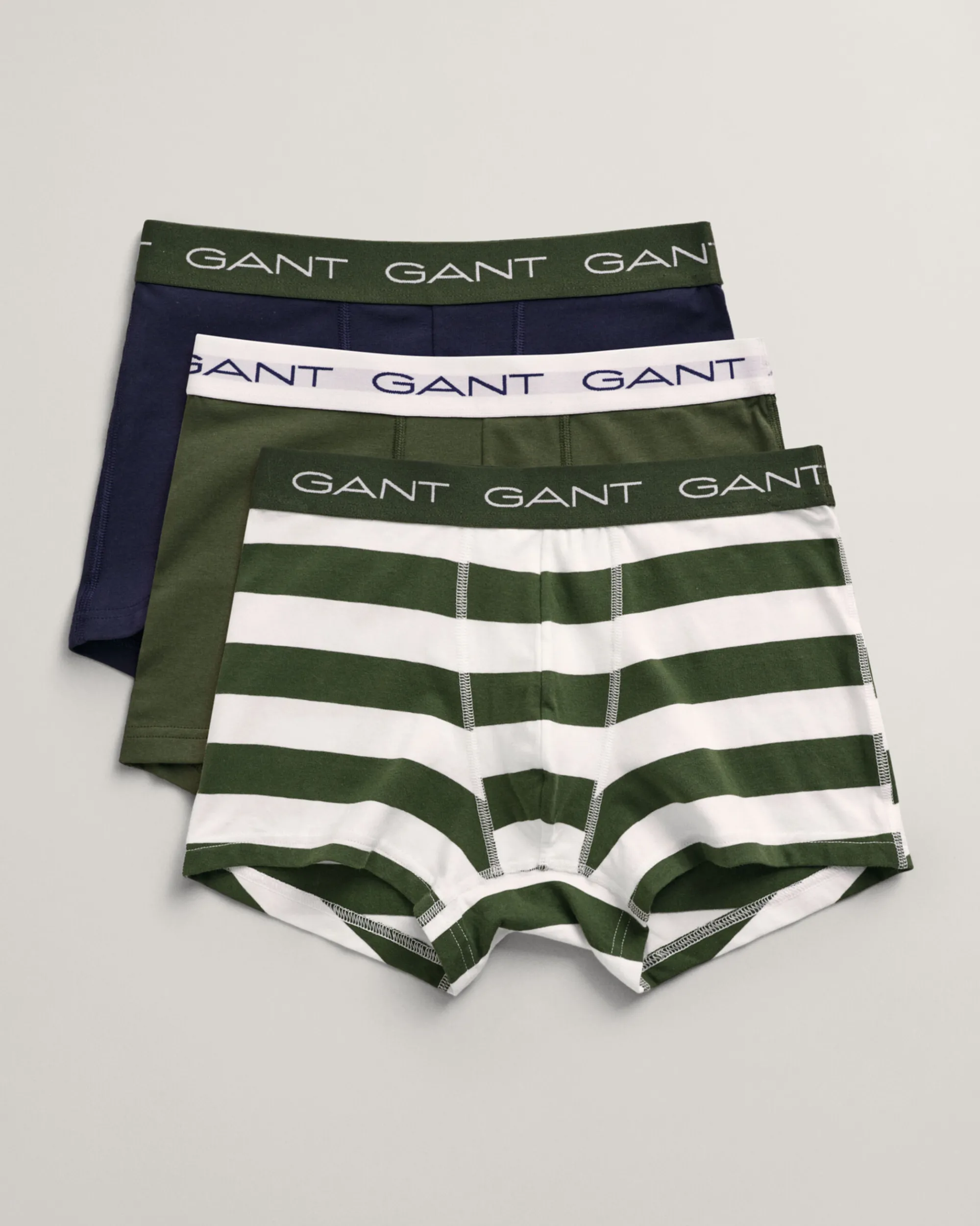 3-Pack Striped Trunks