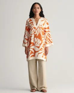 Palm Print Caftan