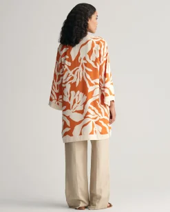 Palm Print Caftan