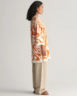 Palm Print Caftan