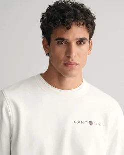 Printed Graphic Crew Neck Sweatshirt