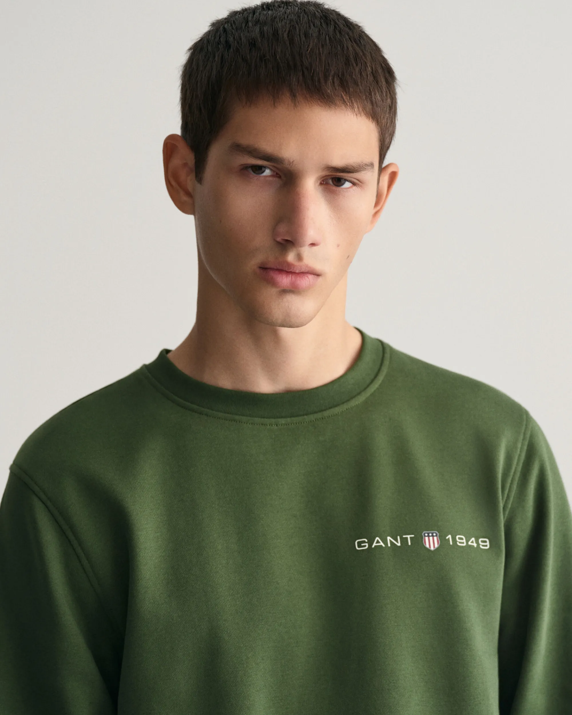 Printed Graphic Crew Neck Sweatshirt